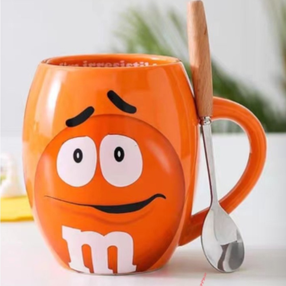 M&ms world orange mug 2018